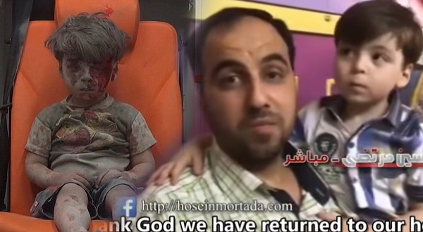 Father of famous wounded Syrian boy exposes how mainstream media demonized situation in Syria