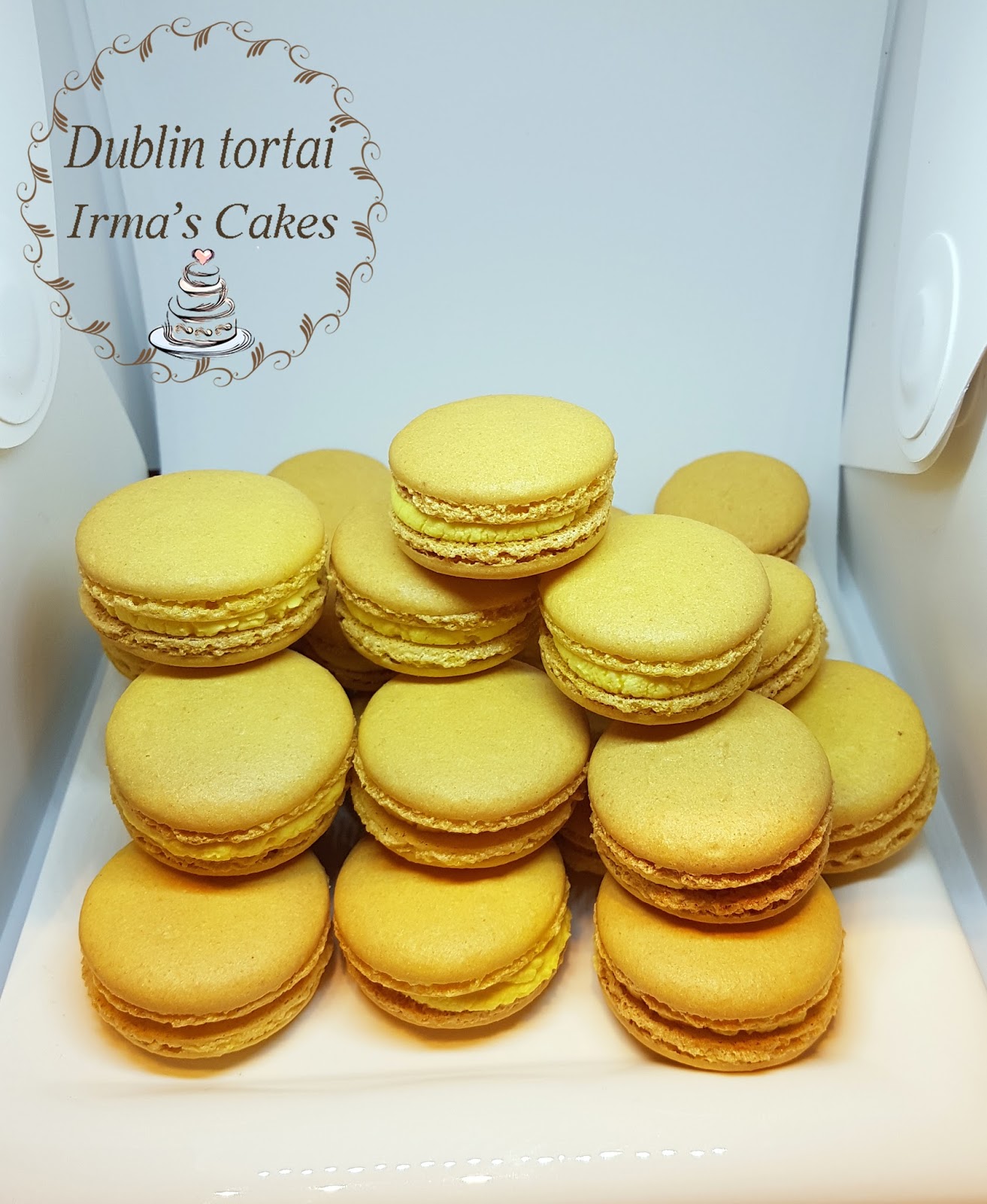 Irma's cakes Dublin tortai