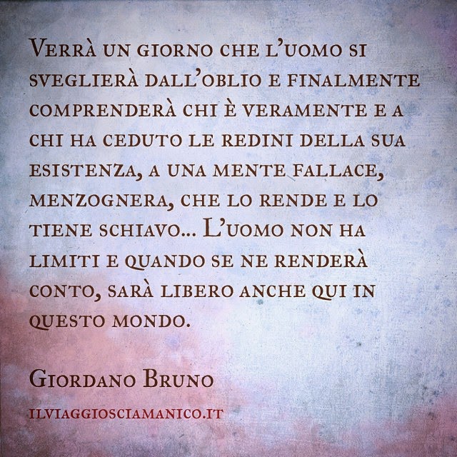 Giordano Bruno Leggi Studia Frasi Pensieri E Aforismi Dei