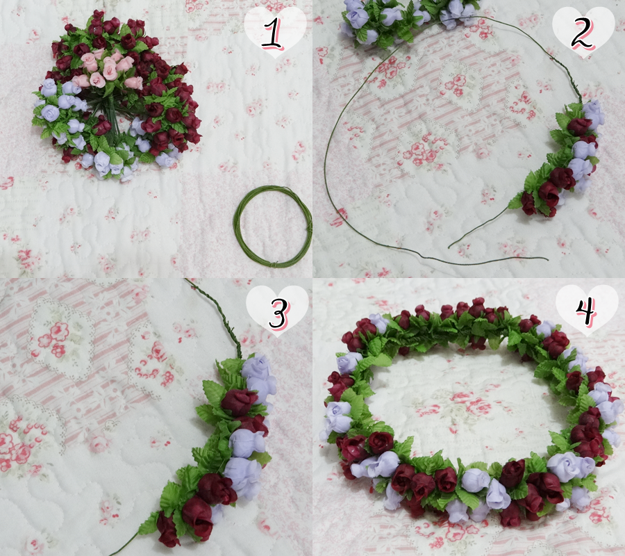 DIY Tiara de Flores Bianca Schultz