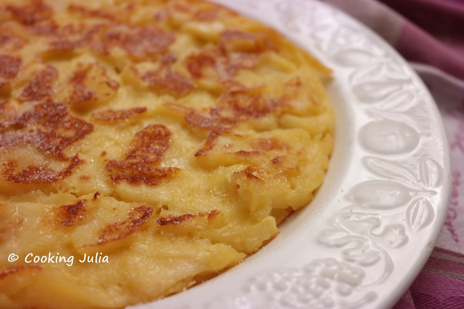 COOKING JULIA : BEIGNET AUX POMMES À LA POÊLE