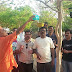 ನಗರದಾದ್ಯಂತ ಮರಗಳಿಗೆ ನೀರಿನ ತಟ್ಟೆ ಕಟ್ಟುವ ಕಾರ್ಯ.