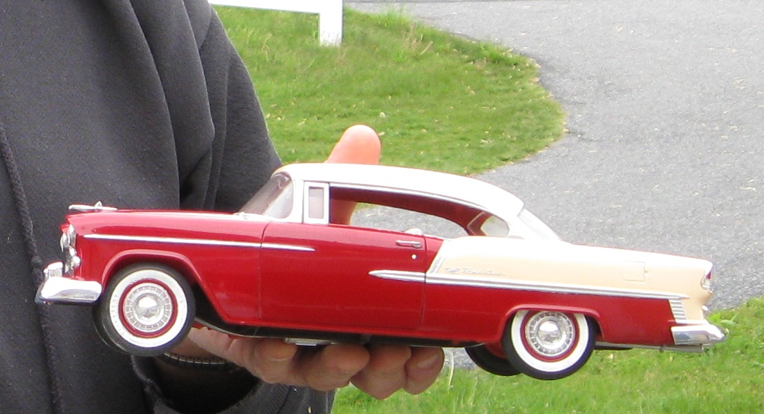 Jim's Junk!: "The Hot One"- AMT's 1/16 scale 1955 Chevy Bel Air hardtop
