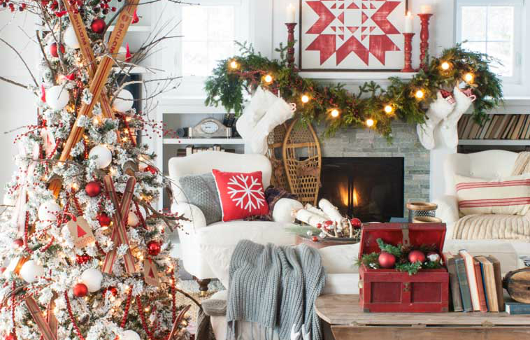 Design In Colours Colorful Ideas For Interior And Home Holiday Magic Christmas 2016 Tree Decorating Trends