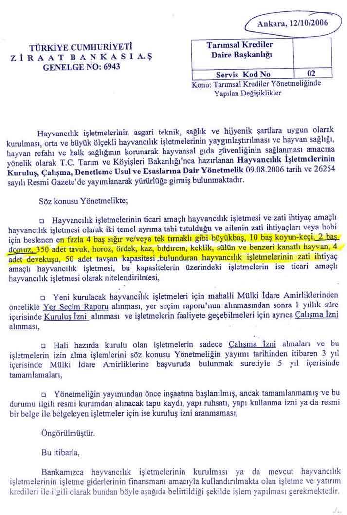 Domuz Eti ve Et Karışımları Tebliği Ahmet Dursun