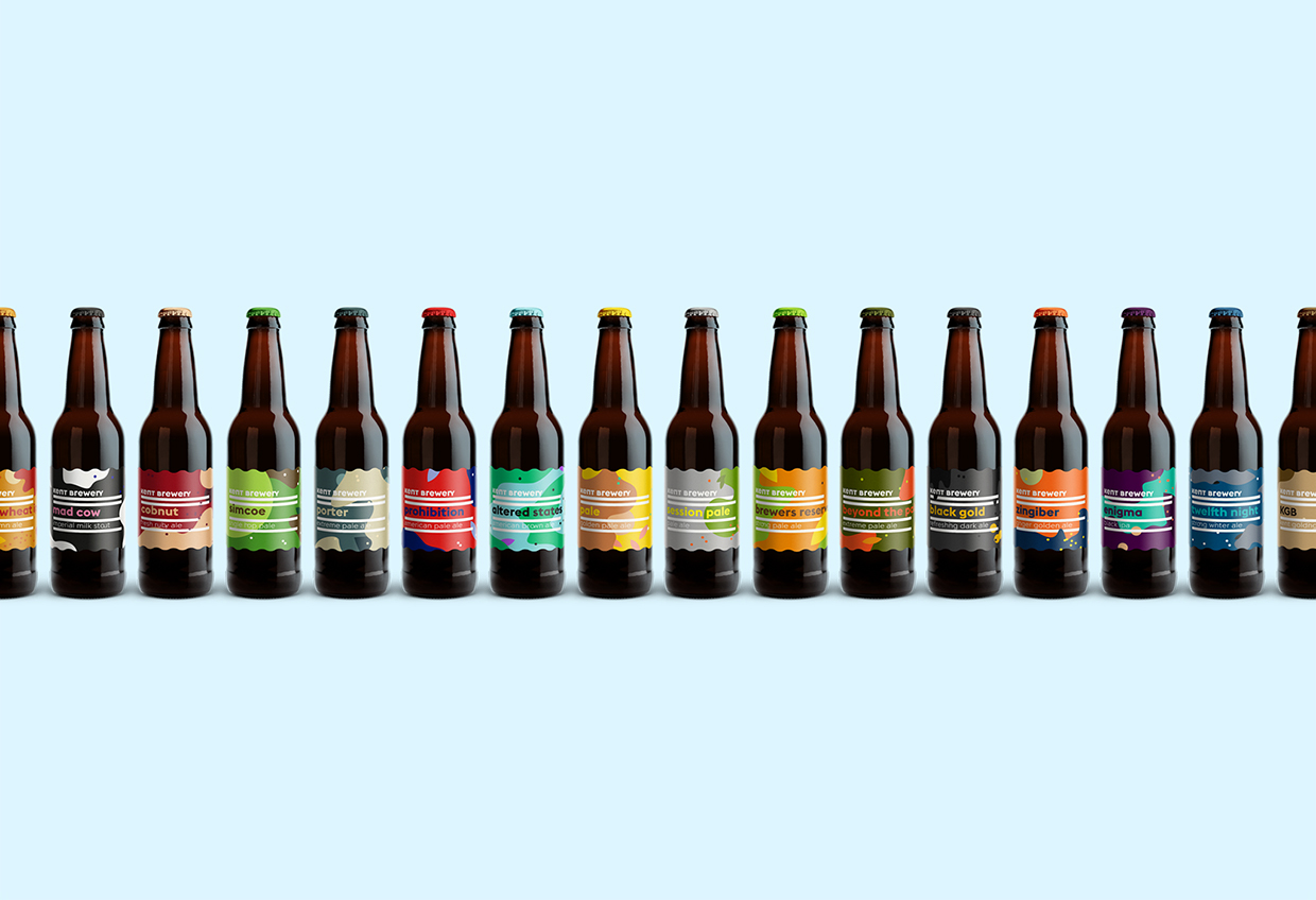 Kent Brewery on Packaging of the World Creative Package Design Gallery