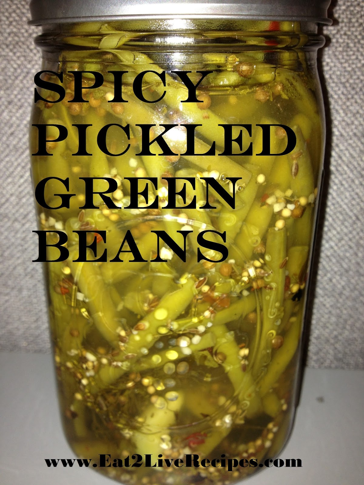 My Mama Always Said Spicy Pickled Green Beans A Canning Tutorial canning-green-beans-without-pressure-cooker