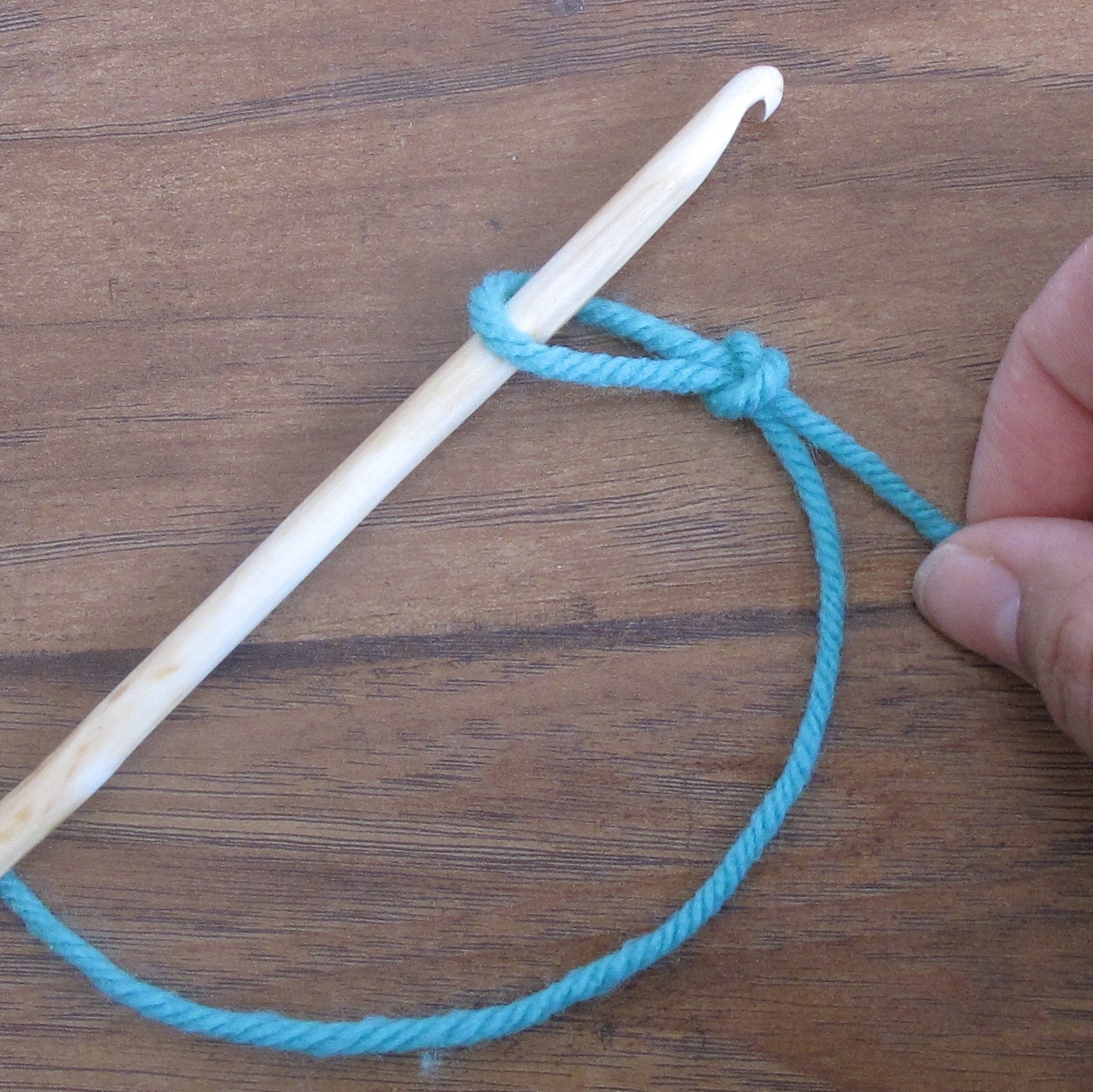 ReCrochetions Tutorial Slip Knot (LeftHanded)