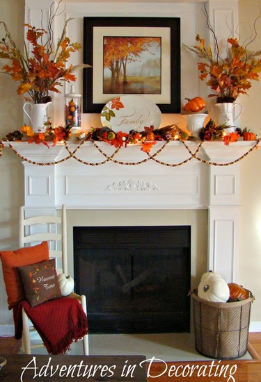 Thanksgiving Mantel Decoration | Creative Thanksgiving Decorations You'll Wish You'd Thought Of First