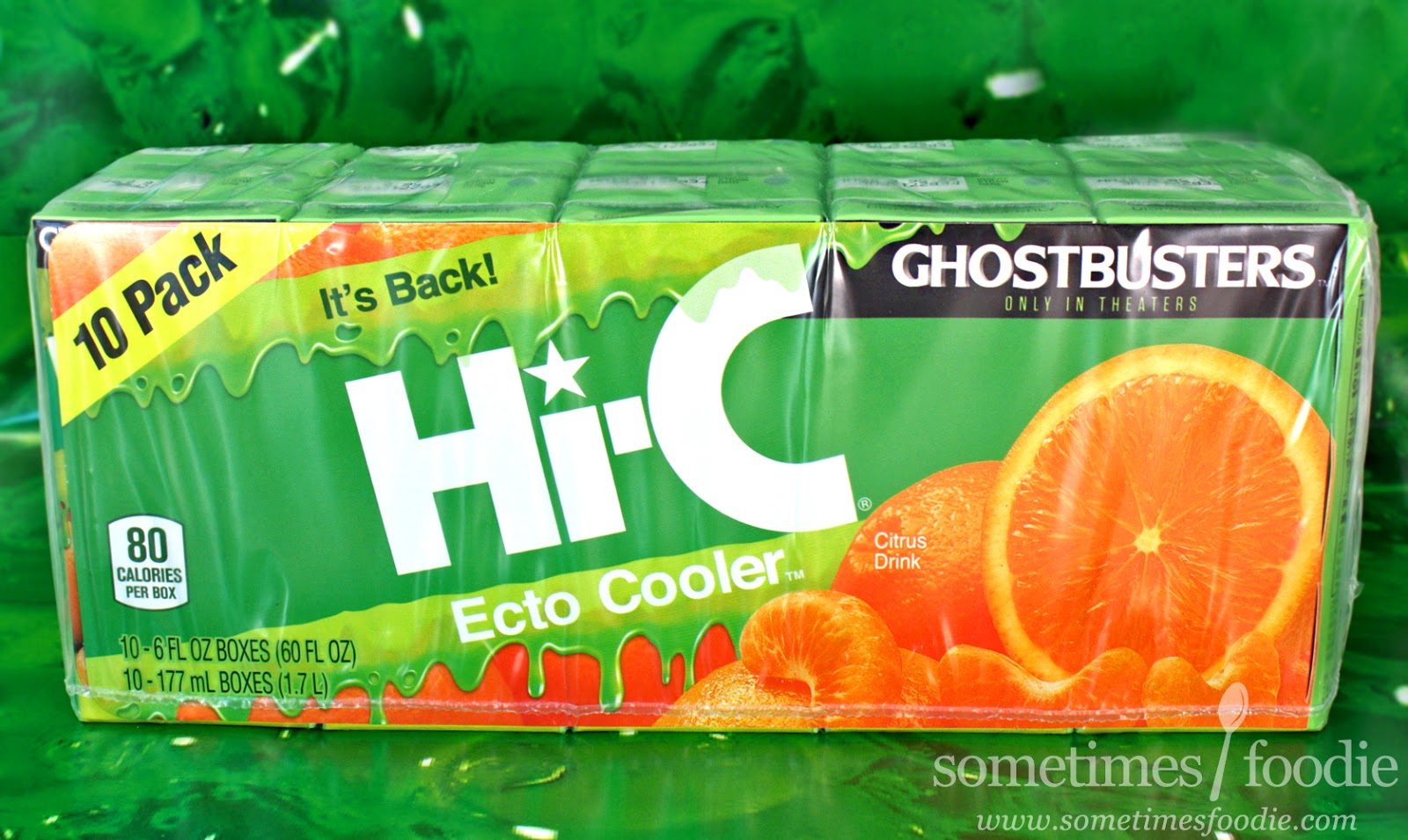 Sometimes Foodie Ecto Cooler & Ghostbusters 2016 REVIEW