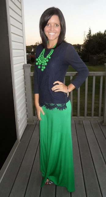 Classy In The Classroom: I LOVE this Maxi Skirt!