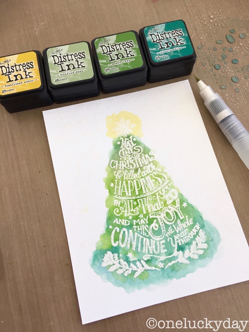 One Lucky Day: Tim Holtz Stamptember