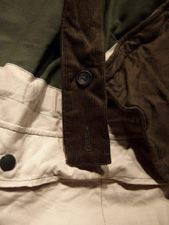 FWK by Engineered Garments "Highland Parka in Olive Cotton Double Cloth"