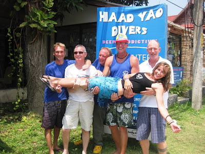 PADI IE, March 2013, Haad Yao Divers, Koh Phangan, Thailand