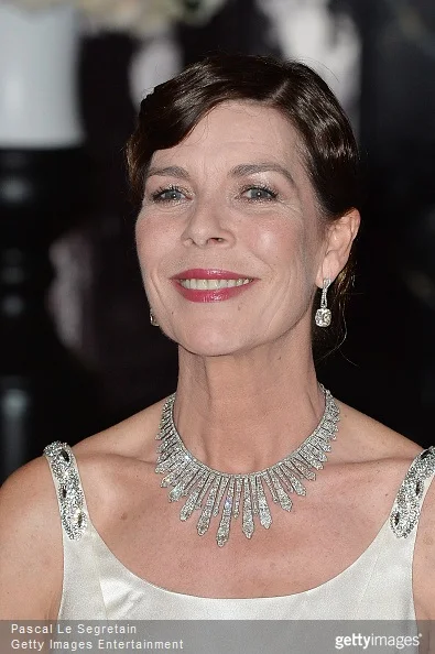 Princess Caroline of Hanover attends the Rose Ball 2015 in aid of the Princess Grace Foundation at Sporting Monte-Carlo 