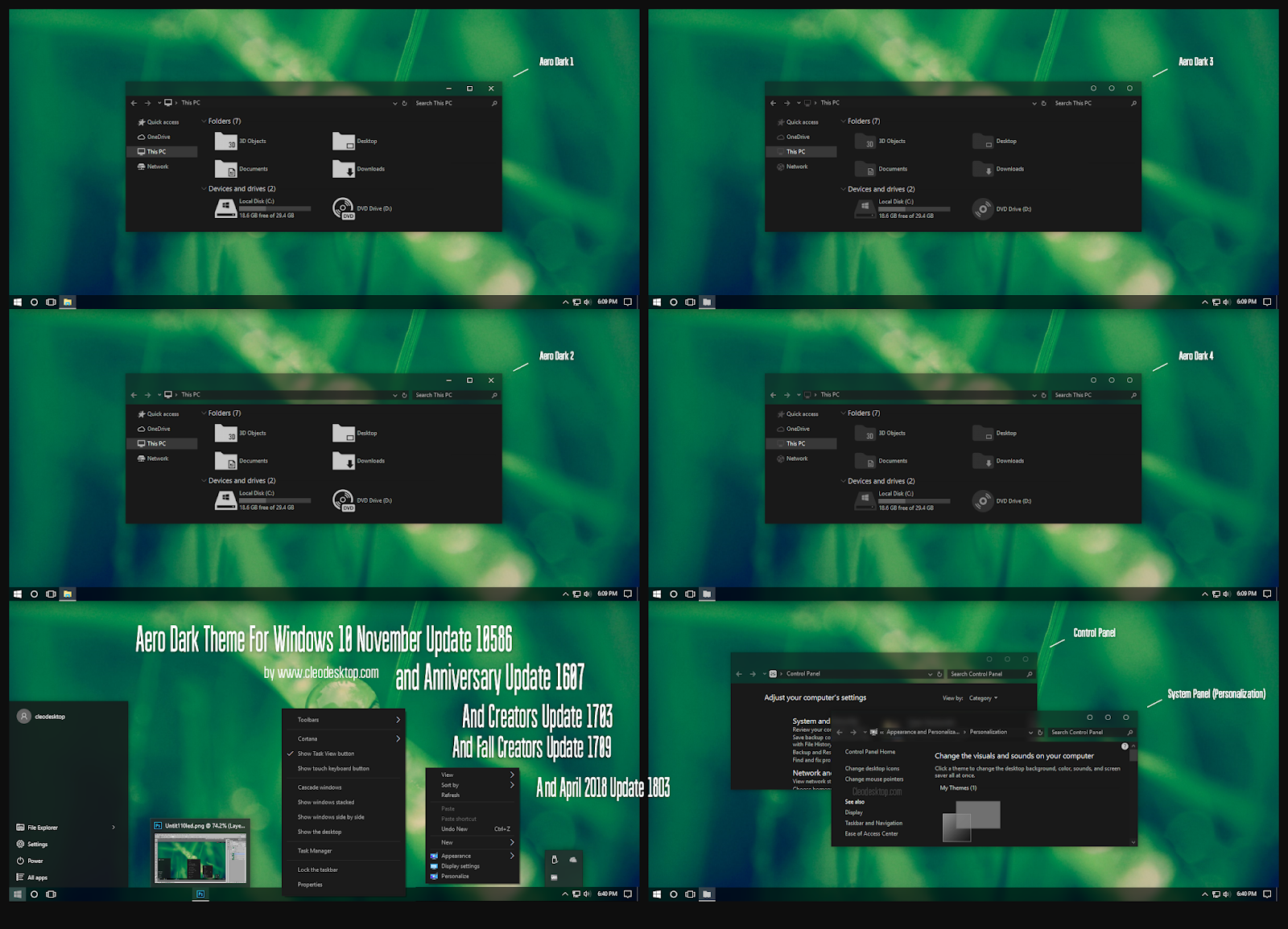 windows 10 dark theme aero deviantart windows 10 dark theme aero deviantart