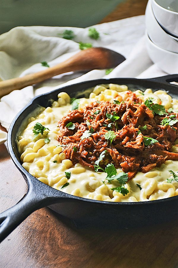 Pulled Pork Mac and Cheese Life Tastes Good