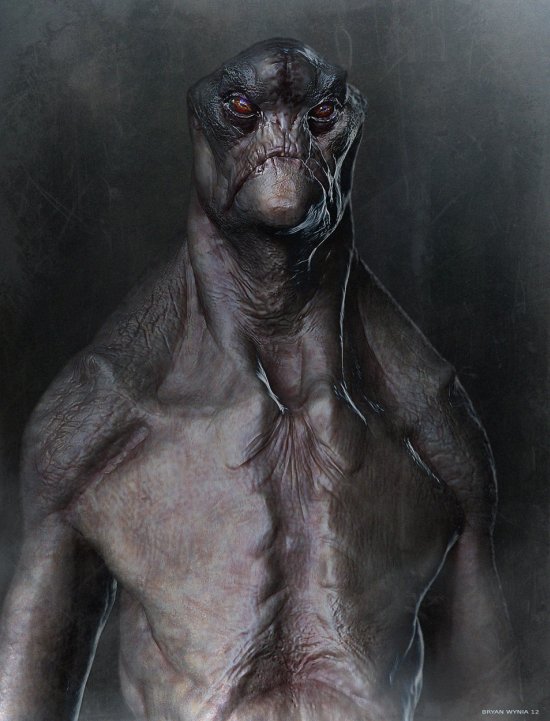 As estranhas e sombrias criaturas nas ilustrações e modelos 3D de Bryan Wynia Bryan Wynia artstation arte ilustrações modelos 3D fantasia terror monstros filmes games sombrio
