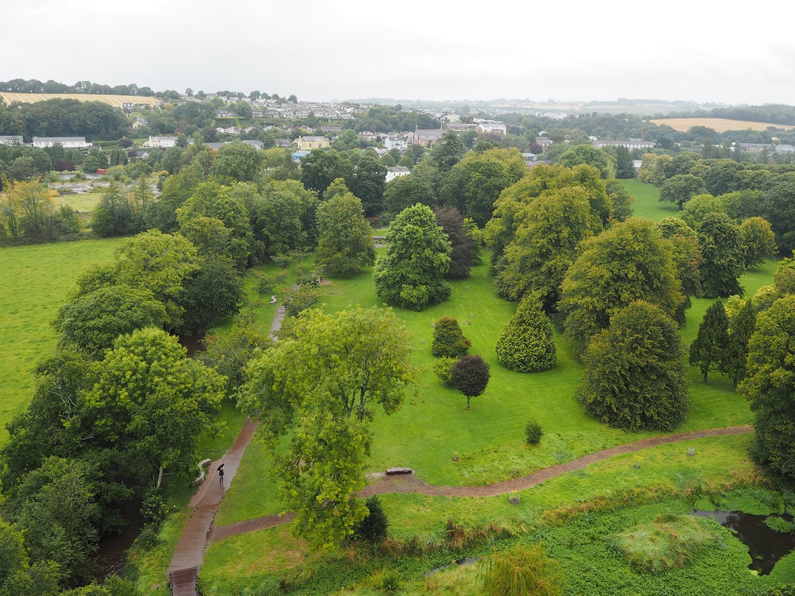 view from blarney castle