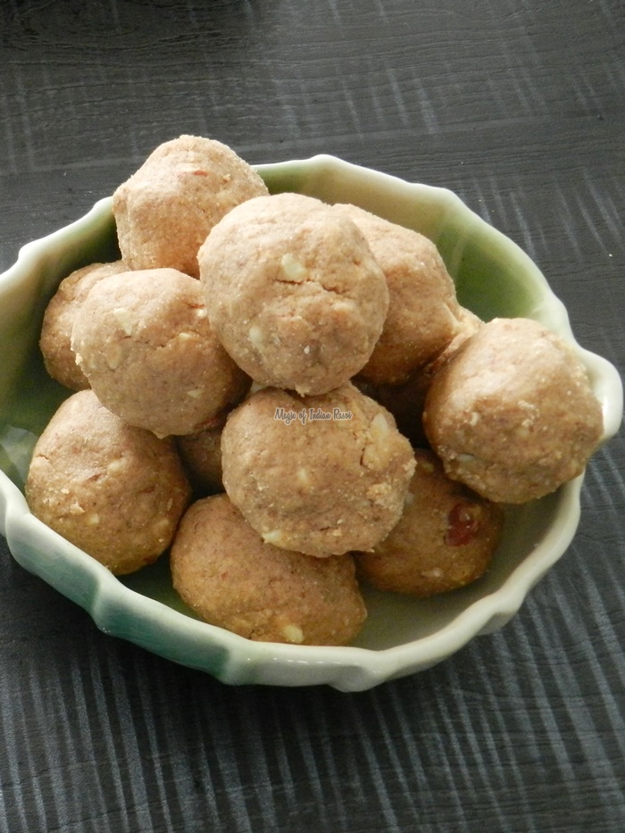 Atte Ki Pinni  Wheat Flour Ladoo  Magic of Indian Rasoi -Priya R