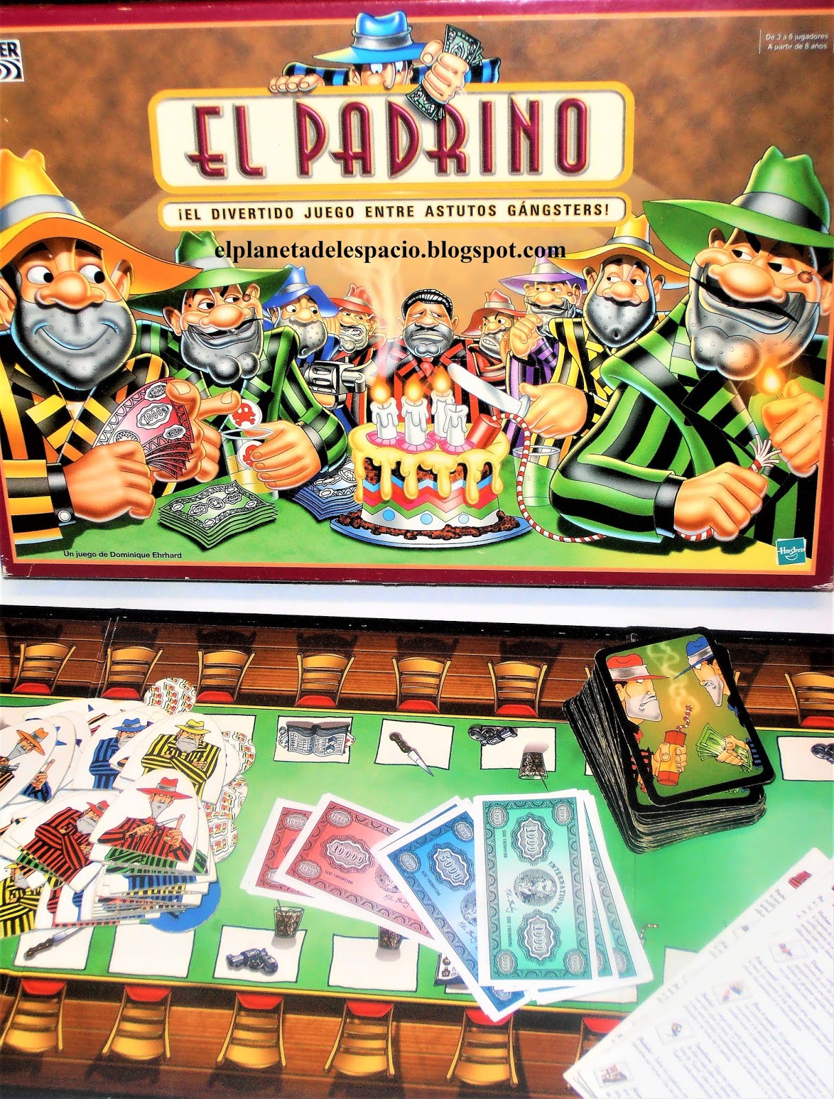 el padrino juego de mesa hasbro