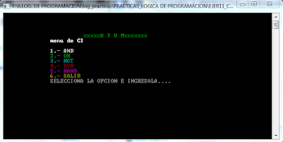 LA PROGRAMACION LOGICA: C++, colores, gotoxy y Sleep