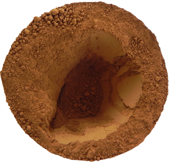 Terra d'ombra bruciata Step14, chimica Terra d'ombra bruciata Step14, chimica