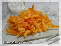 Ecorces d'oranges confites Ecorces d'oranges confites