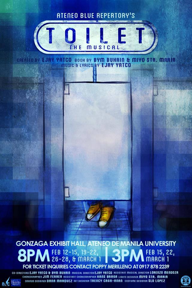 Ateneo Blue Repertory's Toilet: The Musical | Art Fix