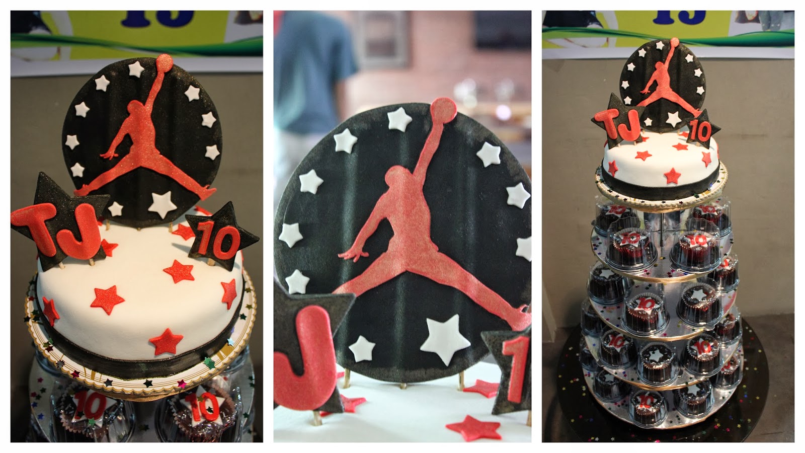 Cecile's Cakes and Pastries: Michael Jordan Cake and Cupcakes