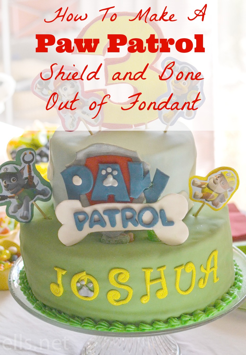 Tumult Foran dig Parametre Surprisingly Simple Free Paw Patrol Cake How To - Pastry Shells