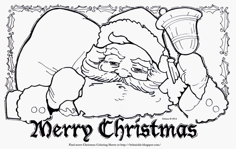 year without a santa clause coloring pages - photo #13