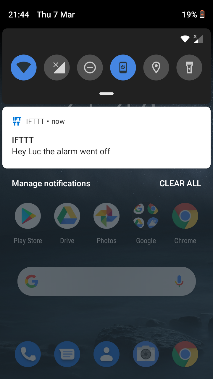 lucstechblog IFTTT alarm from ESP8266 using Arduino IDE