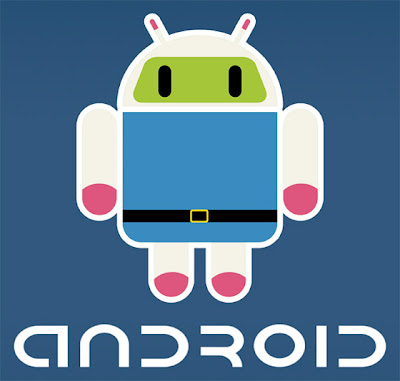 Imagen de la mascota de Android - Bomberman