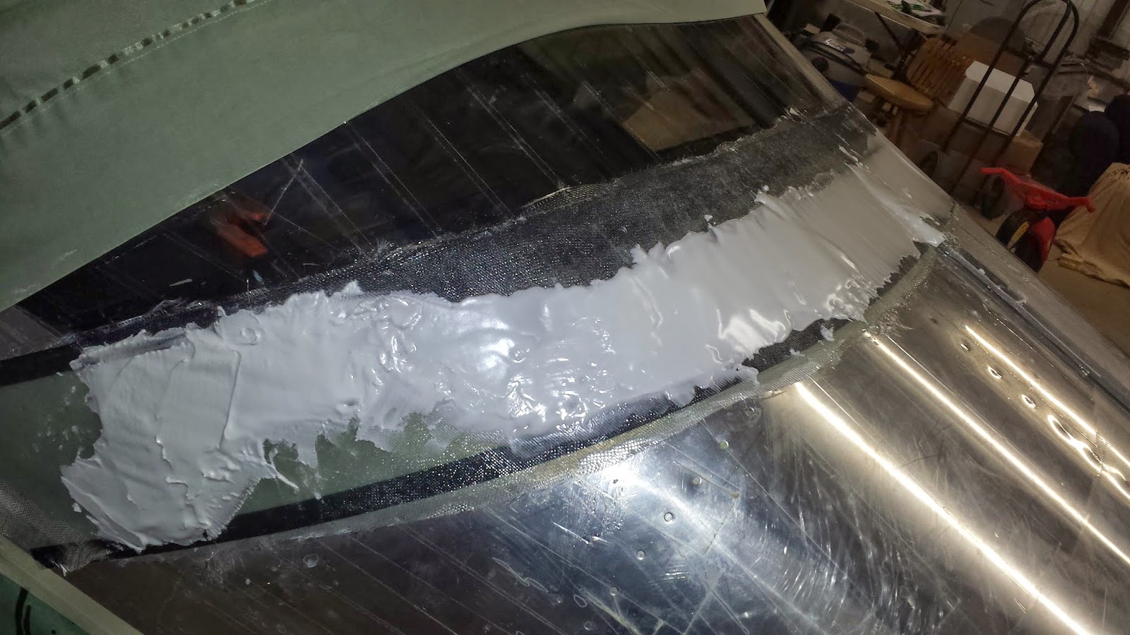 Mike's RV7 Canopy and Engine