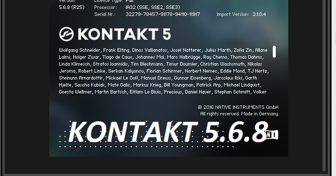 Kontakt 5.6 Mac Torrent