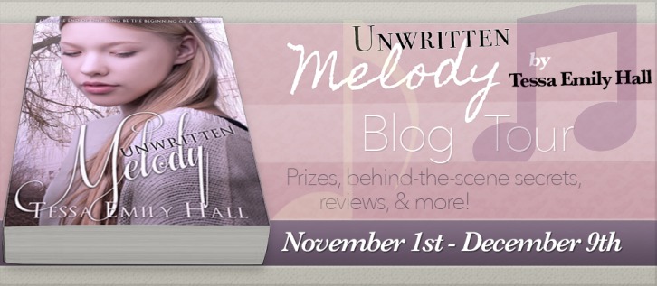 Unwritten Melody by Tessa Emily Hall Unwritten Melody blog tour