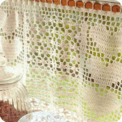 Cortina a Crochet Cortina a Crochet