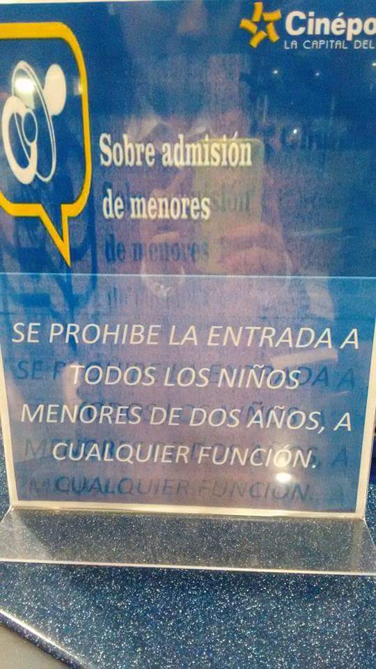 Cineptimo Arte Deben Los Niños Menores De 3 Años Pagar Su Entrada Al Cine