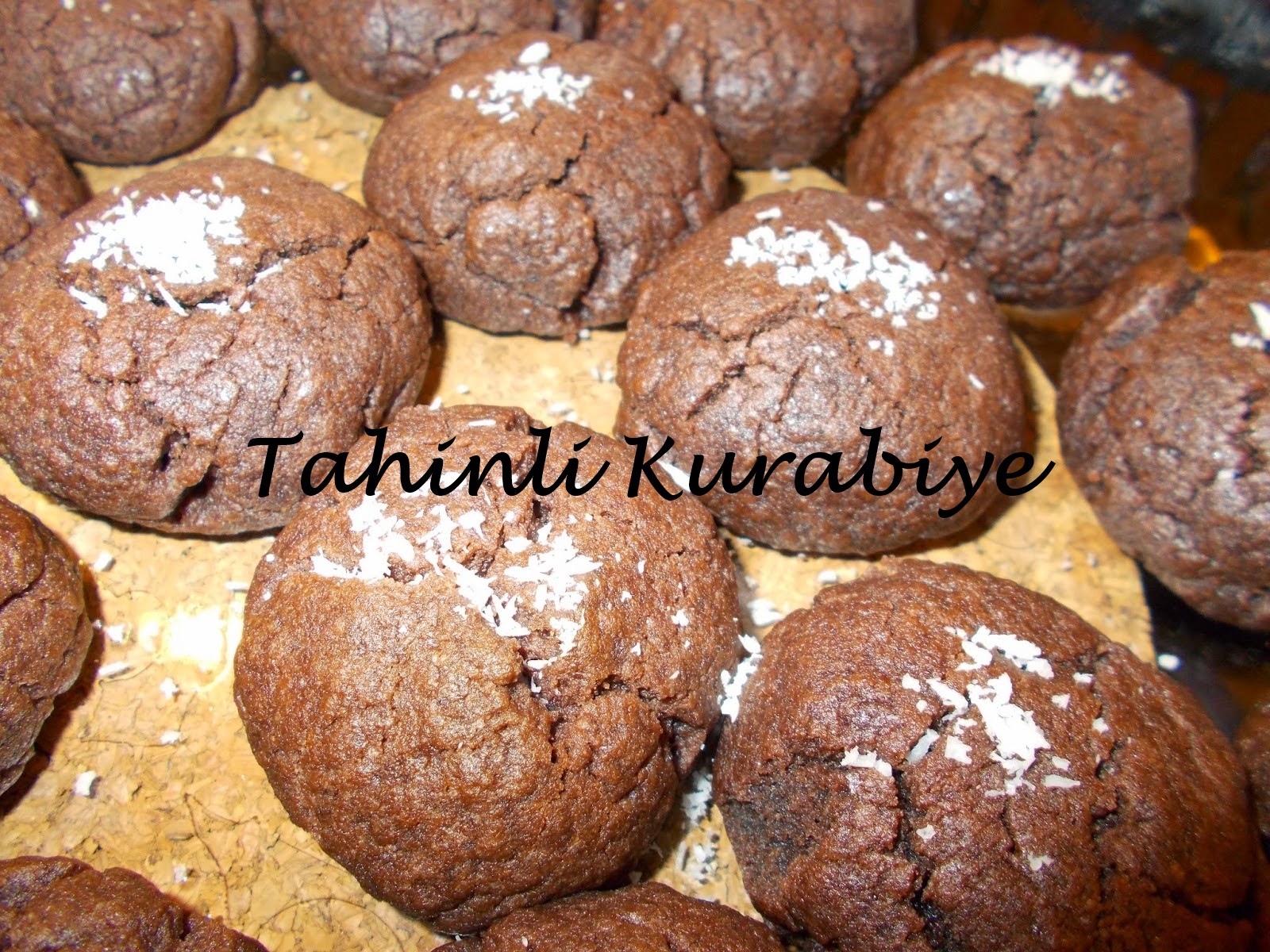 Tahinli Kurabiye BROWNİ KURABİYE YA DA KAKAOLU ISLAK KURABİYE