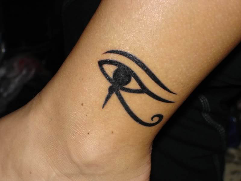 1. Egyptian Eye of Horus Tattoo - wide 1
