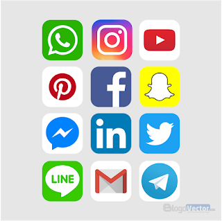 Social Media Icon Logo vector (.cdr)