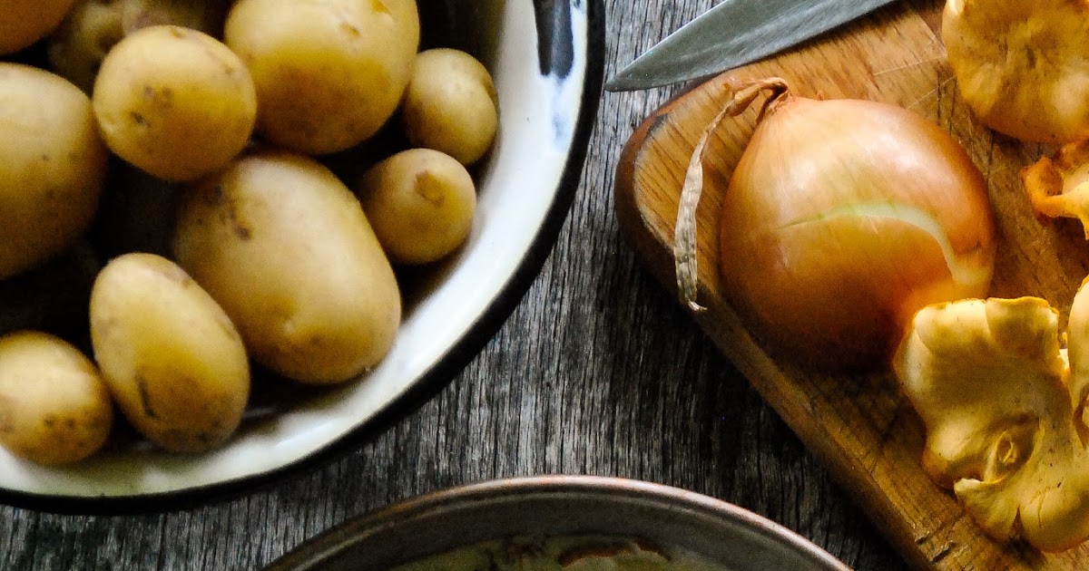 Easy creamy chanterelle sauce (gluten free) VeganSandra