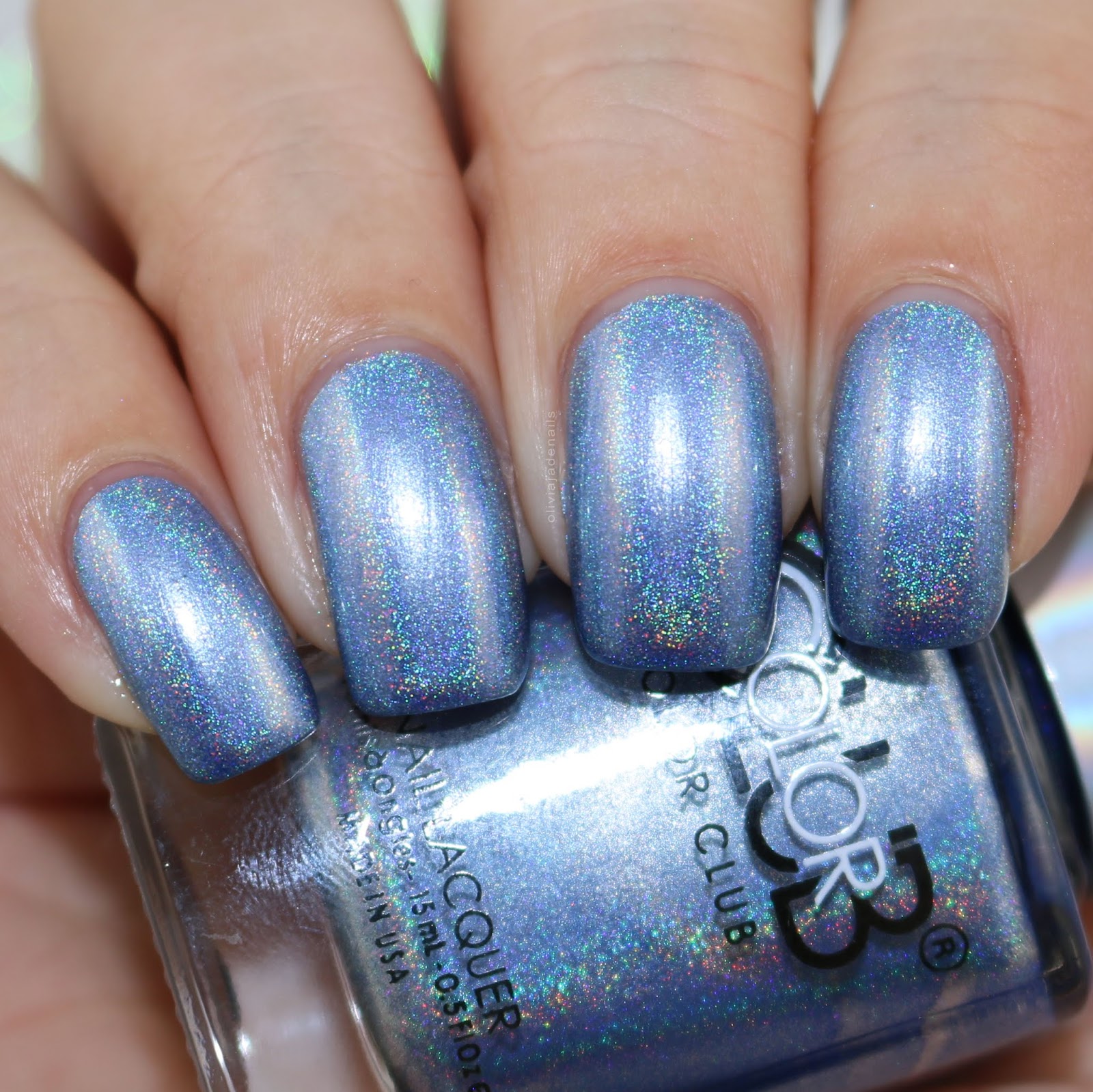 Color Club Oh The Irony swatched by Olivia Jade Nails