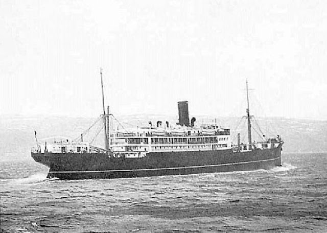 25 March 1941 worldwartwo.filminspector.com British liner Britannia