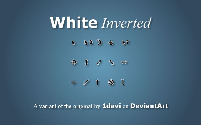 White Inverted White Inverted