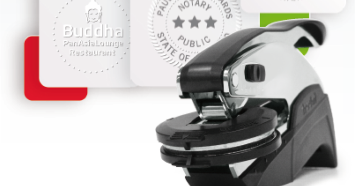 RubberStampSA.co.za The New TRODAT Seal Embosser!