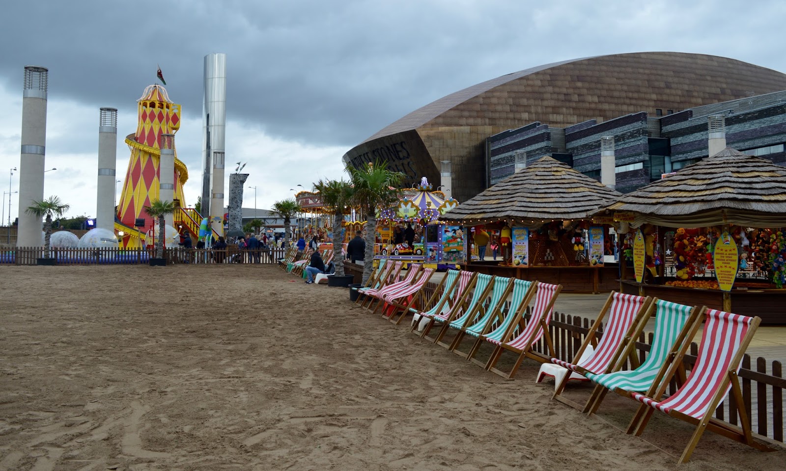 Family Fun at Cardiff Bay Beach