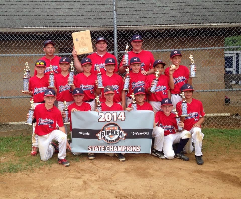 Rev City Sports Williamsburg Revolution 10U team win state title