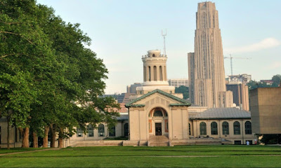 Campus grounds of Carnegie Mellon University